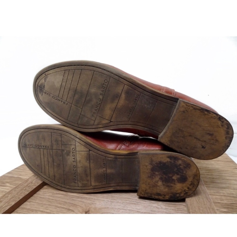 Franco Sarto Brown Holmes Booties - Picture 5 of 7